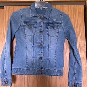 Girls Guess Jean jacket sz L